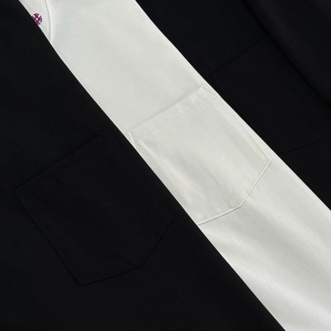 P170 Chrome Hearts Chrome Hearts 25 high version. The fabric is made of 300 grams of high-density pure cotton. It does not deform or shrink. It has three complete labels. It is the same style for men and women. Technology: thick silicone printing. Color: three colors. SIZE: S-XL.